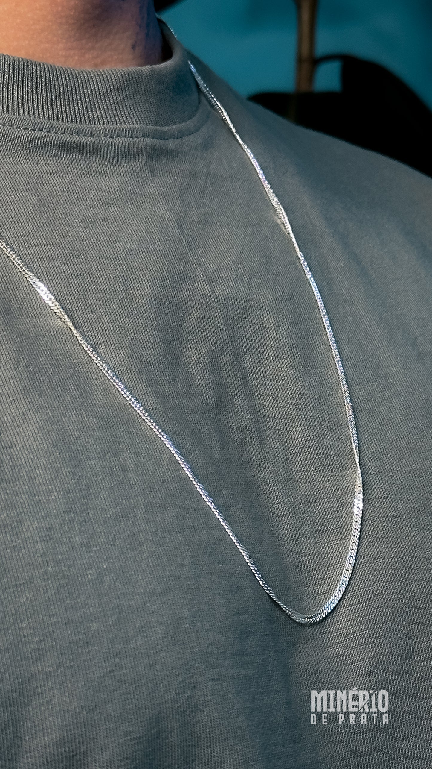 Corrente Elo Duplo - 2mm