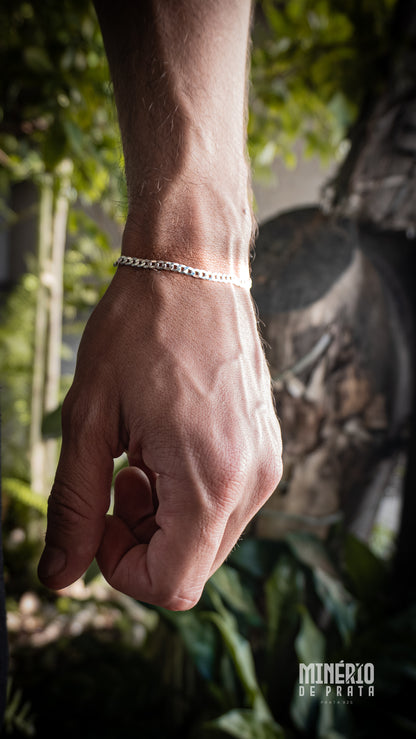 Pulseira Grumet Flat - 3mm