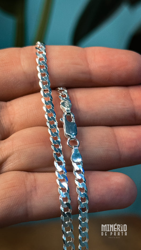 Pulseira Grumet Flat - 4mm