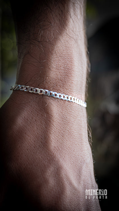 Pulseira Grumet Flat - 3mm