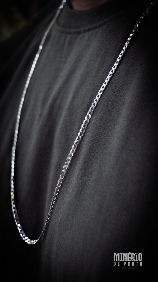 Corrente Grumet Flat - 3mm